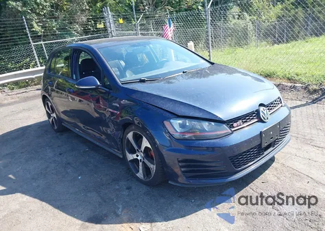 2015 Volkswagen Golf Gti 2.0T S 4-Door z USA, uszkodzony, nr VIN 3VW5T7AUXFM086752